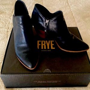 Frye Booties Black Leather